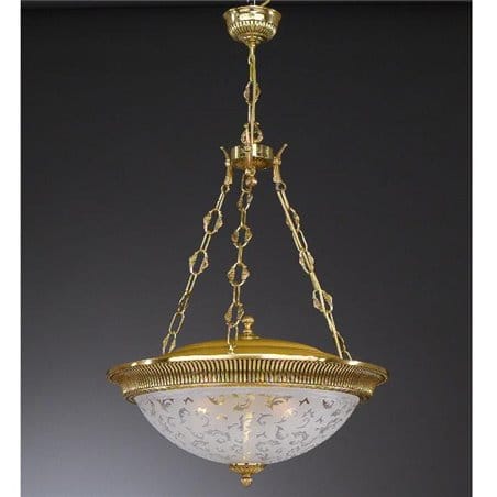 Lampa wisząca złota Anzio L6312-4