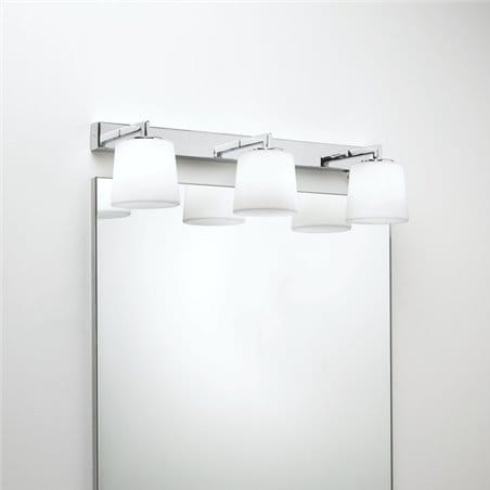 Potrójny kinkiet łazienkowy nad lustro Triplex z włącznikiem