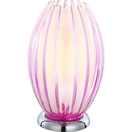 Lampa stołowa Bologna w kolorze lila - DOSTĘPNA OD RĘKI