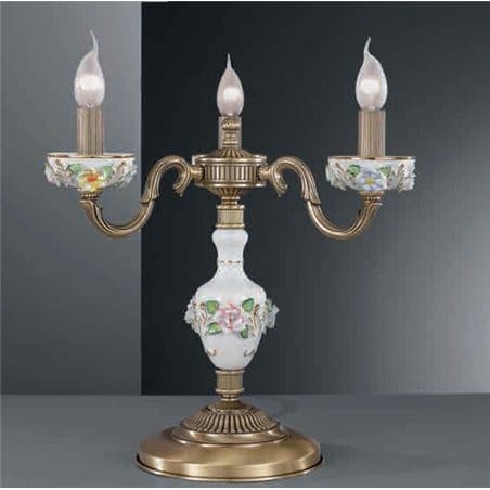Lampa stołowa porcelanowa Marsala