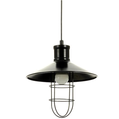 Lampa wisząca Lofti czarna w stylu industrialnym loftowym retro - OD RĘKI