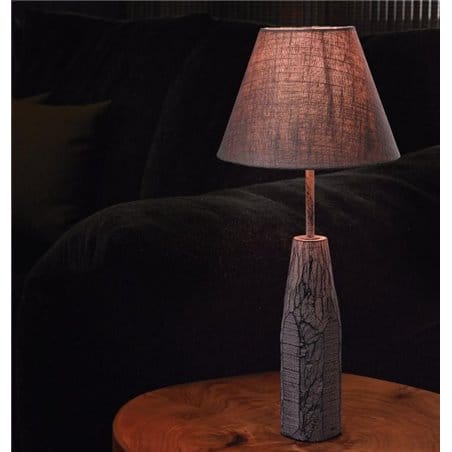 Drewniana podstawa do lampy stołowej Vintage(2)