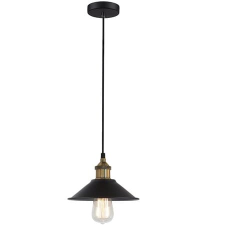 Lampa wisząca Kermio metalowa w stylu retro vintage do salonu kuchni jadalni nad stół lub wyspę kuchenną długi kabel