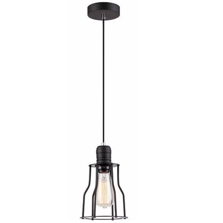 Moshi loftowa lampa wisząca w kolorze czarnym