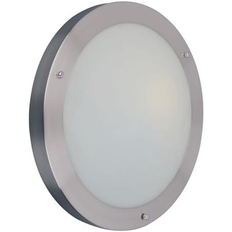 Plafon łazienkowy Umbra 31cm okrągły w kolorze aluminium