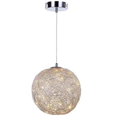 Okrągła nowoczesna 30cm lampa wisząca Stello dekoracyjna okrągła LED - OD RĘKI