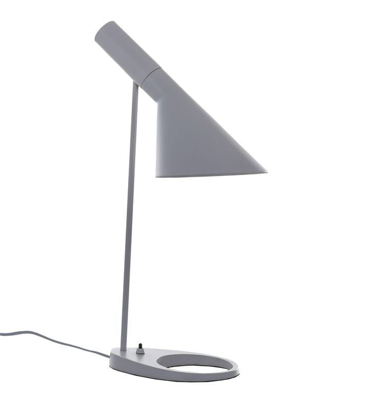 Lampa stołowa Volta biała designerska