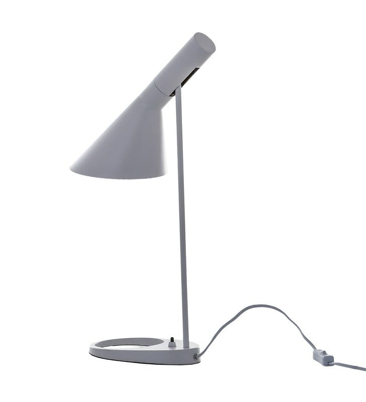 Lampa stołowa Volta biała designerska