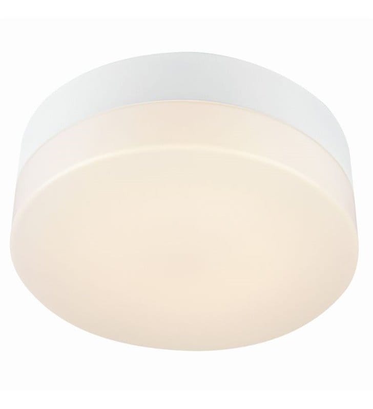 Nowoczesny plafon łazienkowy Deman 280 LED biały produkt szwedzki
