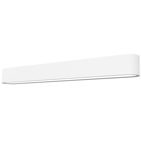 Nowoczesny biały prawie metrowy podłużny biały kinkiet Soft White LED 90