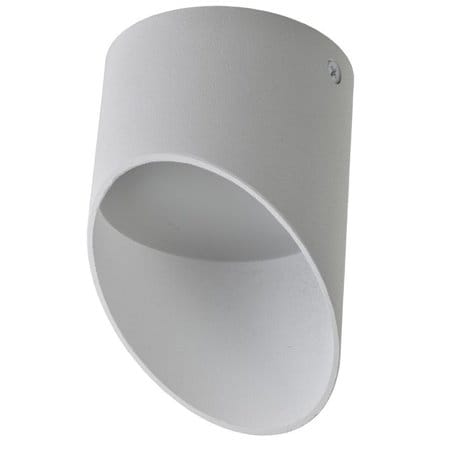 Lampa sufitowa Momo biała matowa średnica 11,5cm asymetryczna