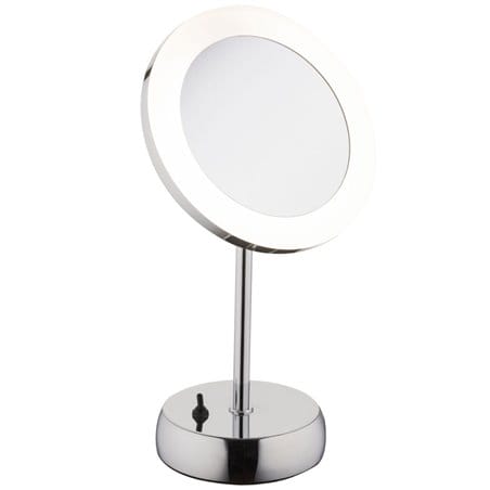 Przenośne lustro z oświetleniem Makeup LED z 3 krotnym powiększeniem