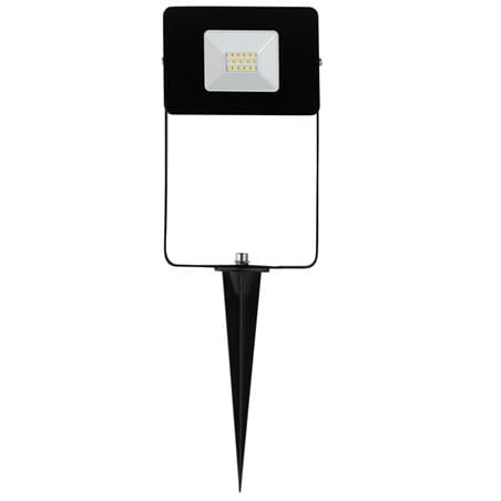 Lampa ogrodowa naświetlacz reflektor Faedo4 LED czarny ze szpikulcem kabel z wtyczką IP44