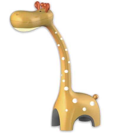 Dziecięca oryginalna lampka biurkowa nocna Żyrafa LED elastyczne ramię zmiana barwy światła