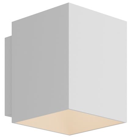 Kinkiet Sola Square biały metalowy styl minimalistyczny techniczny nowoczesny