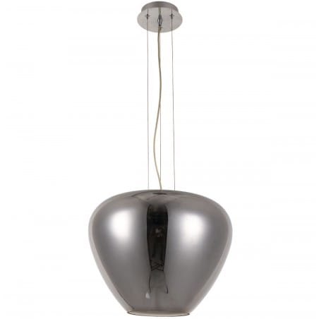 Lampa wisząca Baloro 30cm średnia szklana dymiony klosz do salonu sypialni jadalni kuchni