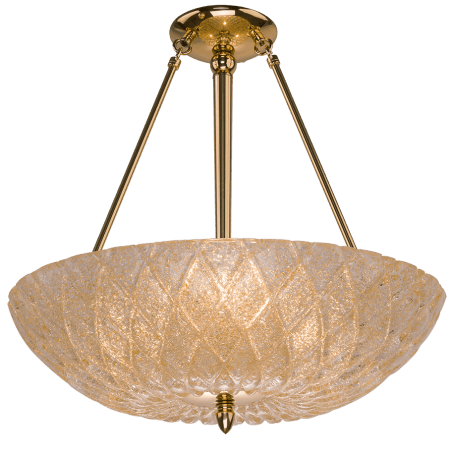 Klasyczna 54cm lampa wisząca Diamante dekoracyjny szklany klosz złote wykończenie do kuchni jadalni sypialni salonu