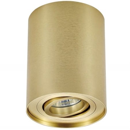 Złota lampa sufitowa typu downlight walec Rondoo - DOSTĘPNA OD RĘKI