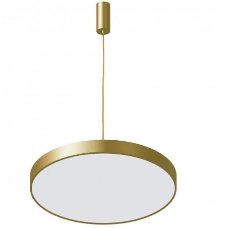 Złota 40cm nowoczesna lampa wisząca Orbital LED 3000K do salonu sypialni jadalni kuchni