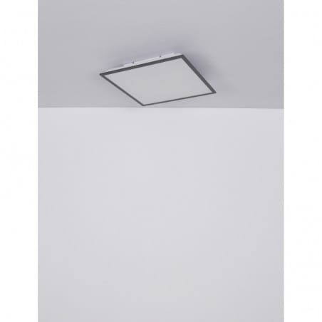 Plafon Doro LED 59cm kwadratowy 3000K ciepła barwa światła do salonu sypialni na przedpokój