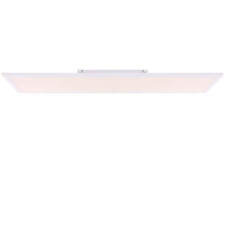 Prostokątny biały plafon panelowy Rosi LED 120x30cm
