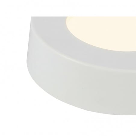 Biały mały okrągły plafon Paula LED 12cm 3000K