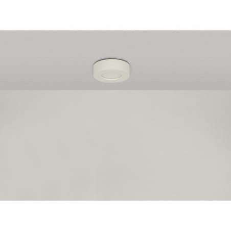 Mały okrągły plafon Paula LED 12cm zmiana barwy światła możliwość ściemniania