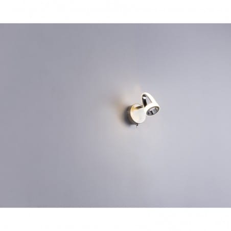 Nowoczesna lampa ścienna kinkiet z włącznikiem Rodrik LED