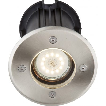 Okrągła stalowa lampa najazdowa Style II IP67