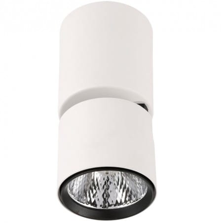 Lampa sufitowa downlight biała czarne wykończenie Boniva LED