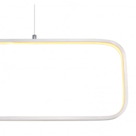 Prostokątna lampa wisząca Silla LED 3000K ramka LED wewnętrzny nad stół do jadalni