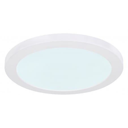 30cm okrągły biały plafon Lasse LED płaski do salonu sypialni kuchni na przedpokój