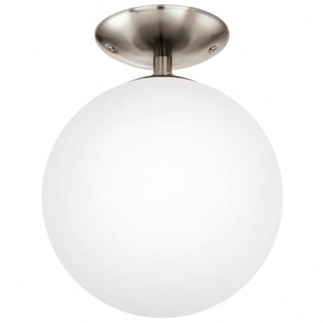 Lampa sufitowa Rondo szklana kula opal mat o średnicy 25cm