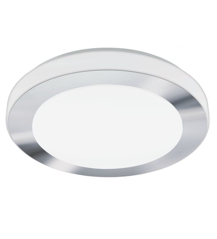 Okrągły plafon do łazienki Carpi LED 38cm IP44 okrągły kolor chrom