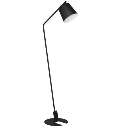 Oneda nowoczesna lampa podłogowa do salonu w stylu loftowym czarna 900394