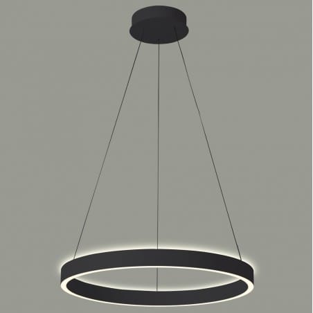 80cm nowoczesna czarna lampa wisząca Brasco Up Down LED